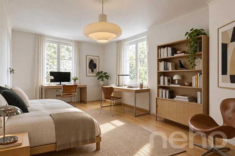 Appartement coup de c?ur avec jardin et vue panoramique sur le lac (12)