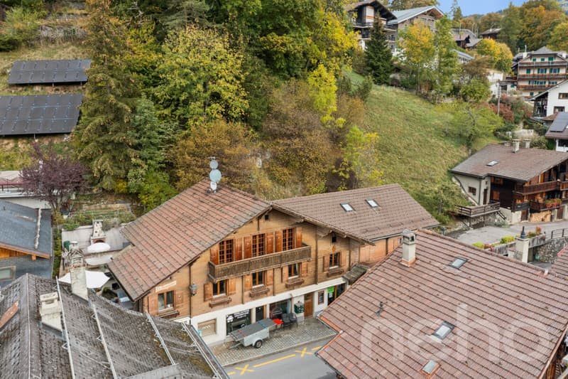 Immeuble au centre de Gryon, fort potentiel pour vos projets (1)
