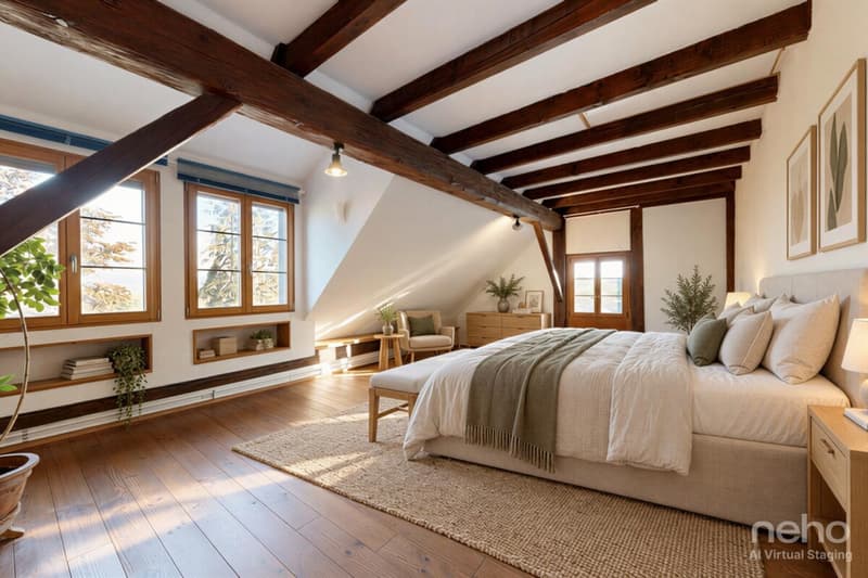 DUPLEX DE CHARME AVEC GRAND POTENTIEL D?AMÉNAGEMENT À SOTTENS 5.5p (7)