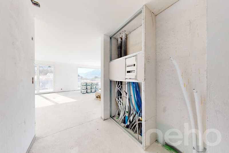 Attique de 4,5 pièces avec grande terrasse de 70 m² et vue panoramique (10)