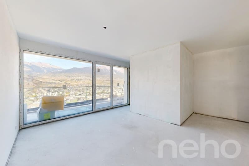 Attique de 4,5 pièces avec grande terrasse de 70 m² et vue panoramique (8)