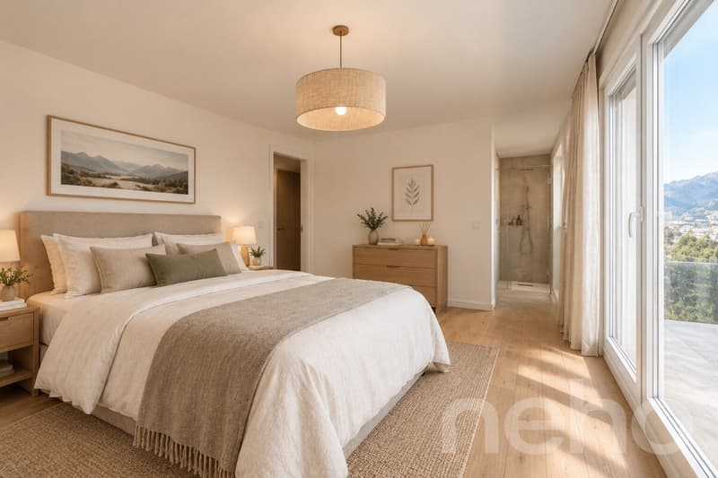 Attique de 4,5 pièces avec grande terrasse de 70 m² et vue panoramique (3)