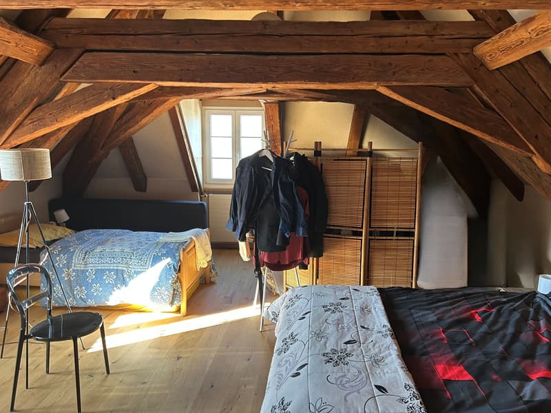 Bel appartement avec cachet en duplex de 3 pièces en PPE à Porrentruy (6)