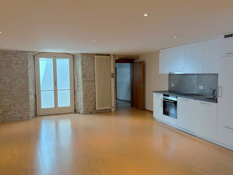 Joli studio avec cachet situé à Porrentruy (1)