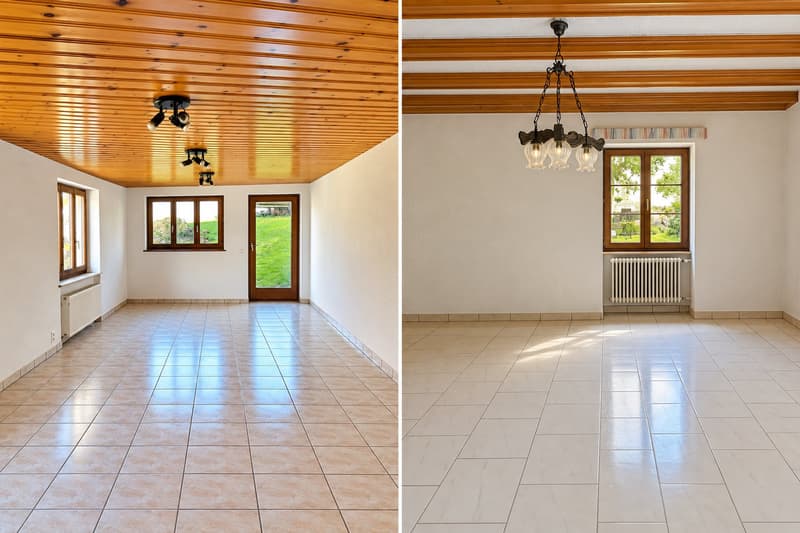 Bâtisse villageoise mixte située à Courgenay (3)