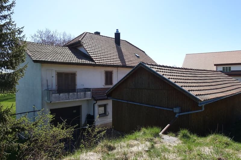Les Reussilles - Maison de 6 1/2 pièces avec remise (4)