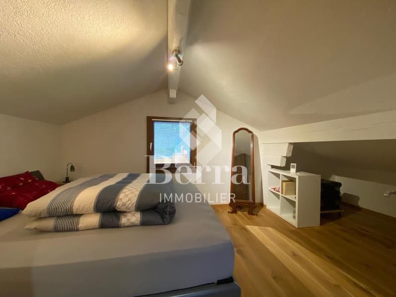 Superbe chalet rénové avec studio indépendant et vue panoramique sur le Lac Léman (9)