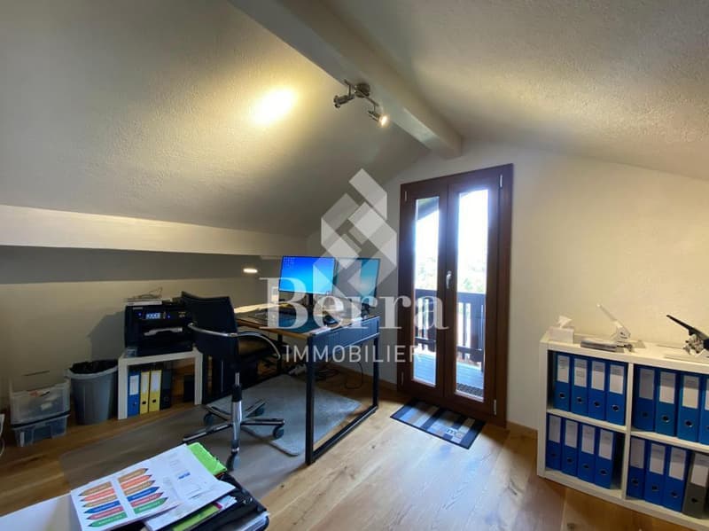 Superbe chalet rénové avec studio indépendant et vue panoramique sur le Lac Léman (10)