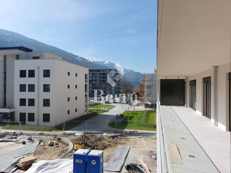 Véritable écoquartier à l'orée de la ville de Sion (4)