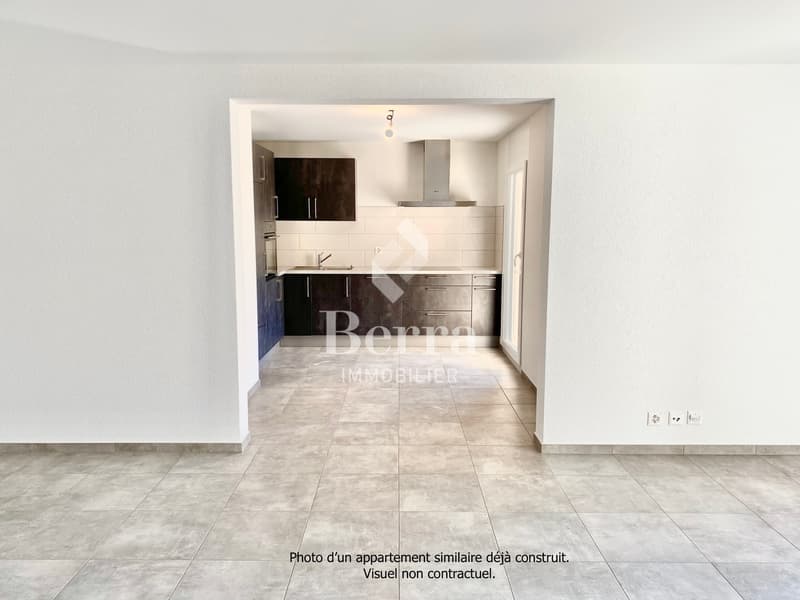 REZ, prix attractif, vente sur plans, 4.5 pièces ! (4)