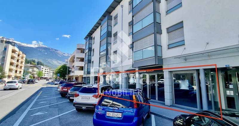 Surface Commerciale en ville de Sierre (5)