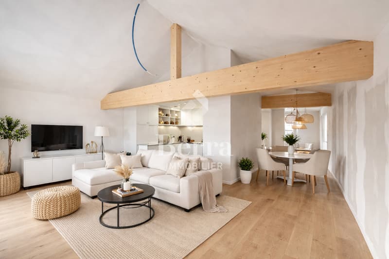 Maison au Châtel-sur-Bex, livré avec potager privé (2)