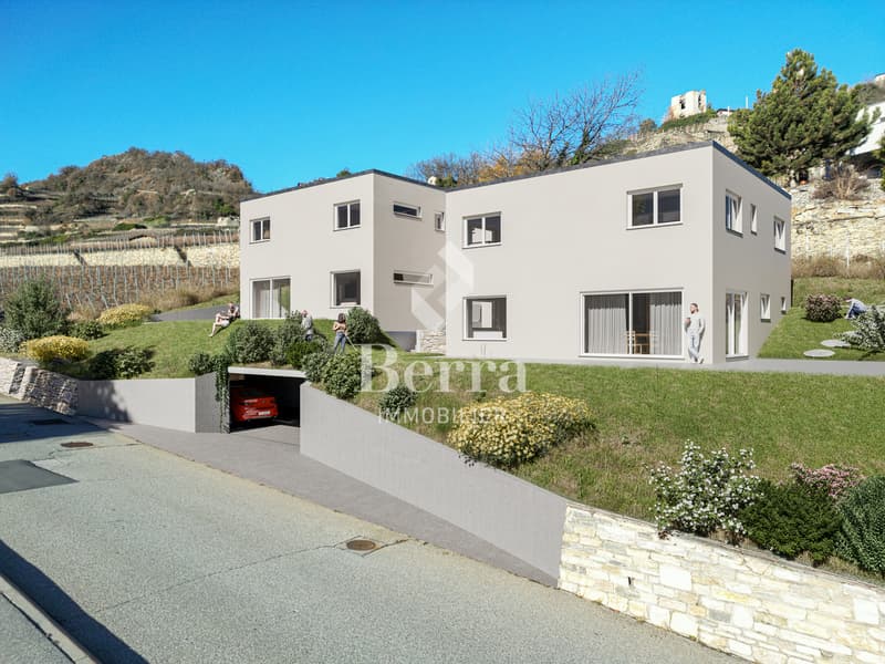 Villa neuve contemporaine - Orientation Sud-Ouest - Début des travaux (4)