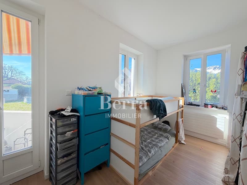 Immeuble rénové de 3 appartements - potentiel de développement (7)