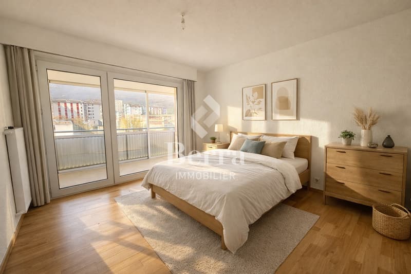 Très bel appartement, proche gare et dégagé sur la Forclaz (3)