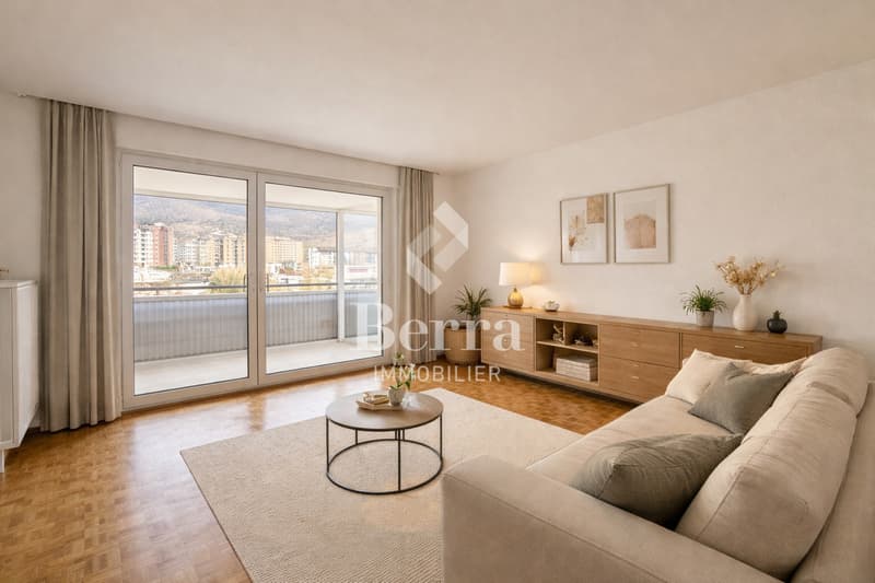 Très bel appartement, proche gare et dégagé sur la Forclaz (6)