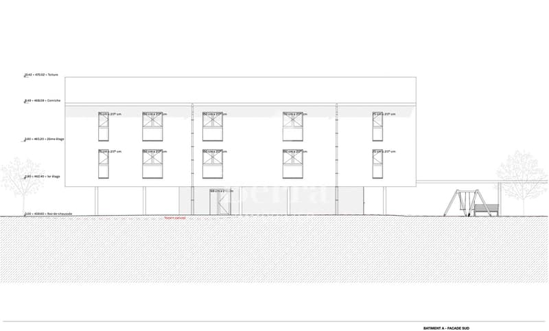 3.5 pièces au 2e étage (6)