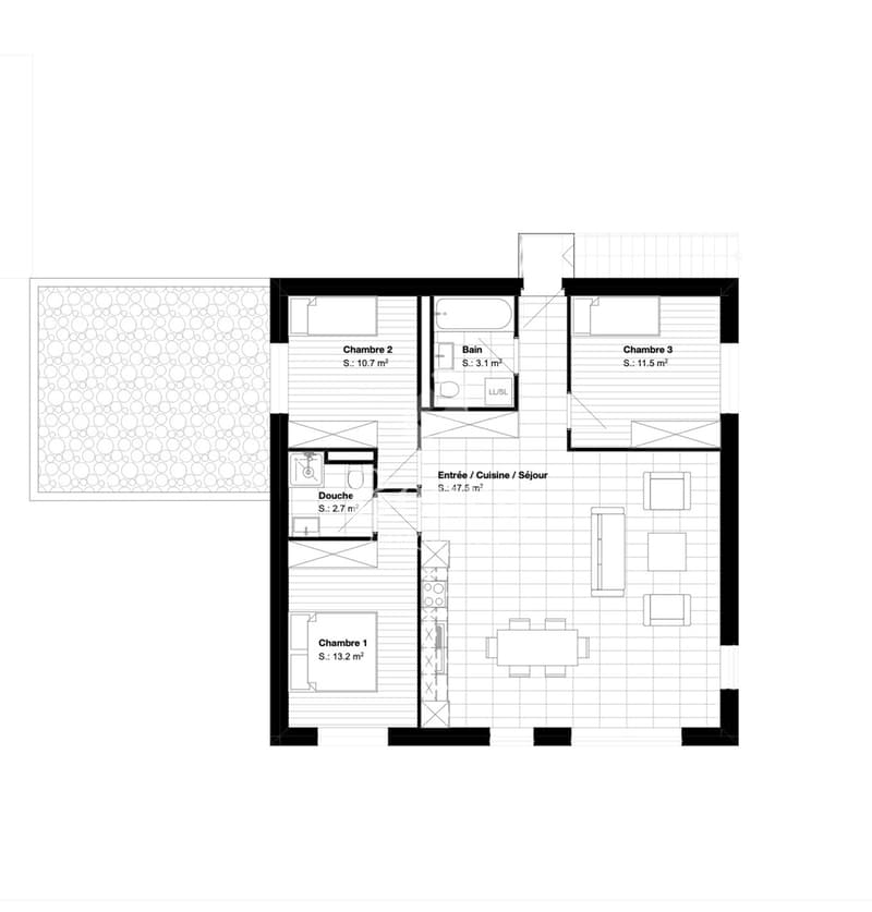 Villa A - en angle (6)
