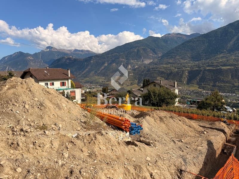 Les travaux ont commencé ! Vue imprenable sur le plaine et ensoleillem (4)