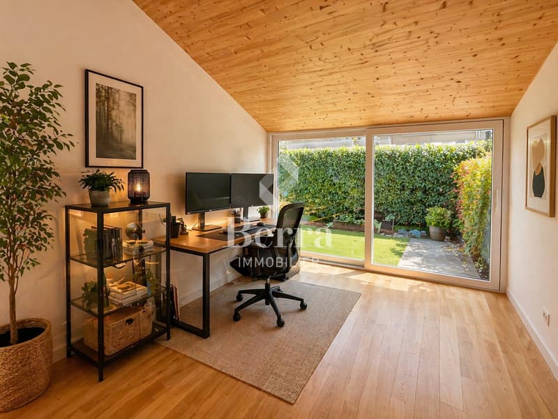Charmante et spacieuse villa mitoyenne : avec chambre et salle de bain au rez + galetas (8)
