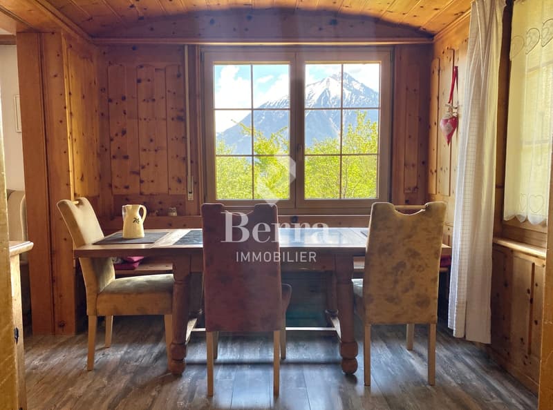 Villa de charme avec vue imprenable et grand terrain à Ravoire, proche de Martigny (13)