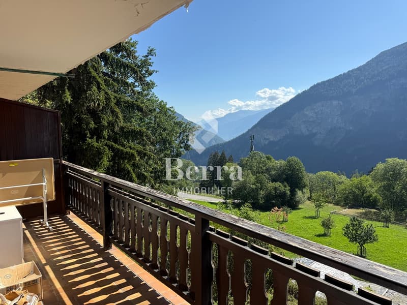3.5 pièces rénové, grand balcon sud-ouest et vue dégagé (2)