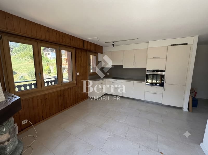 3.5 pièces rénové, grand balcon sud-ouest et vue dégagé (10)