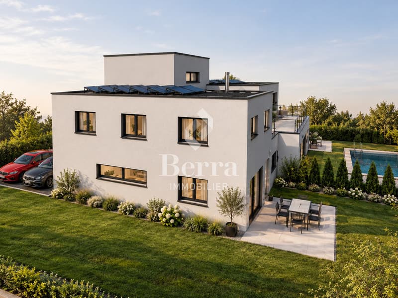 Villa jumelle sur plans - Calme, confort et modernité à Collombey (3)