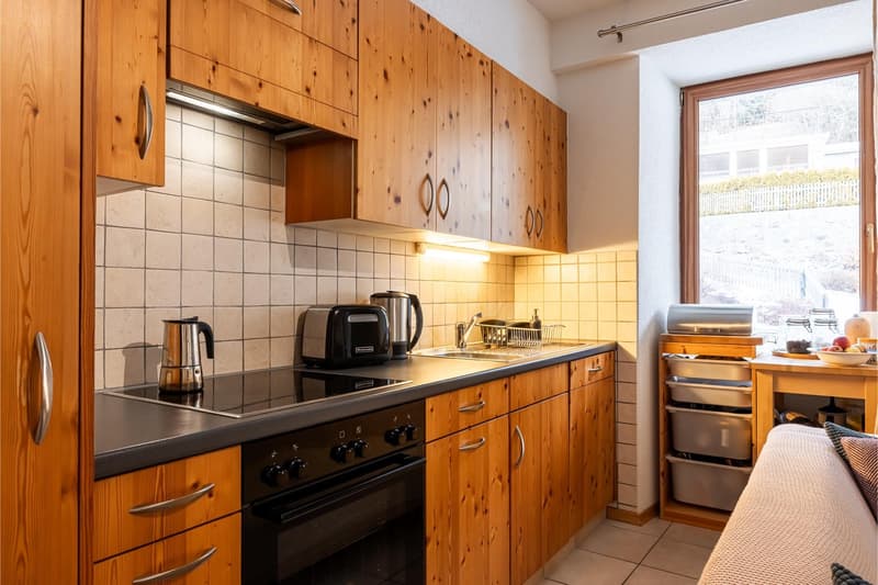 Bel appartement avec balcon au coeur de Finhaut (4)