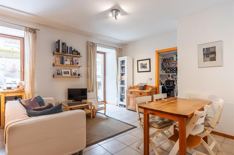 Bel appartement avec balcon au coeur de Finhaut (2)