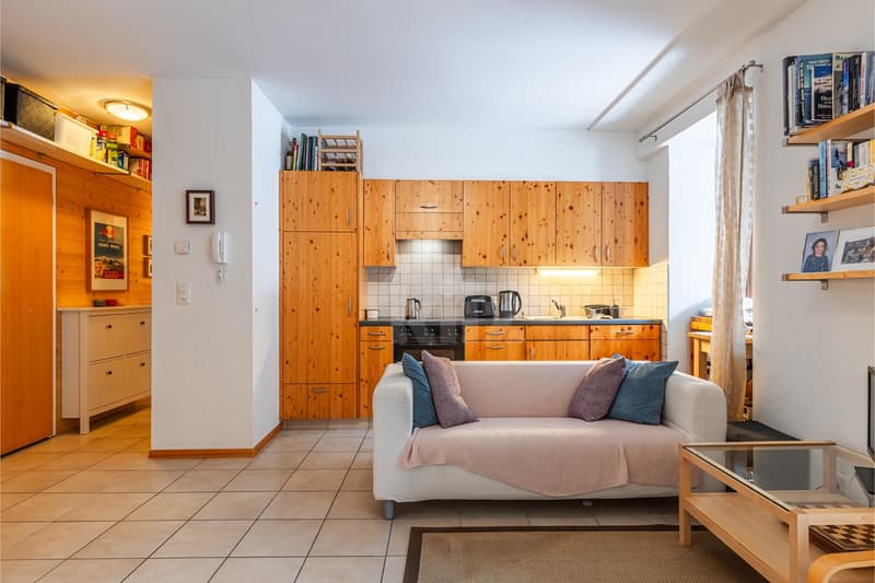 Bel appartement avec balcon au coeur de Finhaut (6)