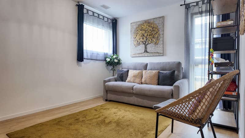Bel appartement récent avec grand balcon (9)