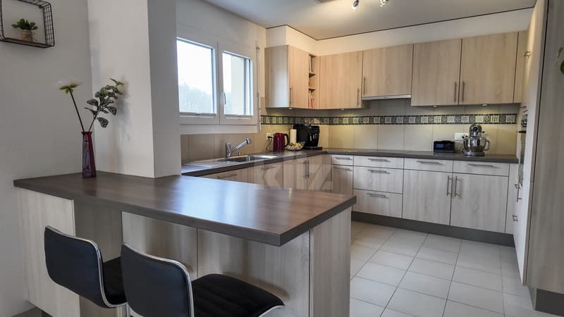 Bel appartement récent avec grand balcon (5)