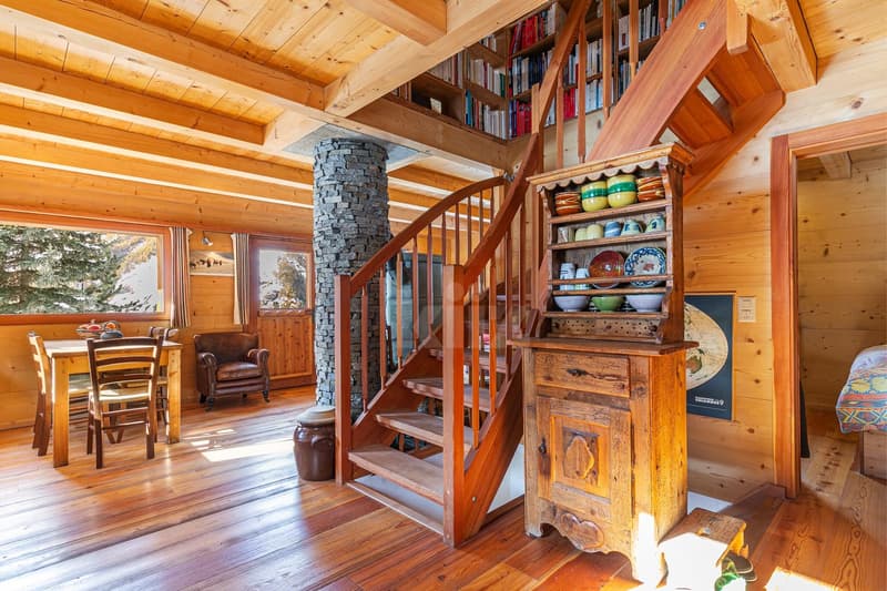 Magnifique chalet avec vue imprenable sur les Alpes (3)