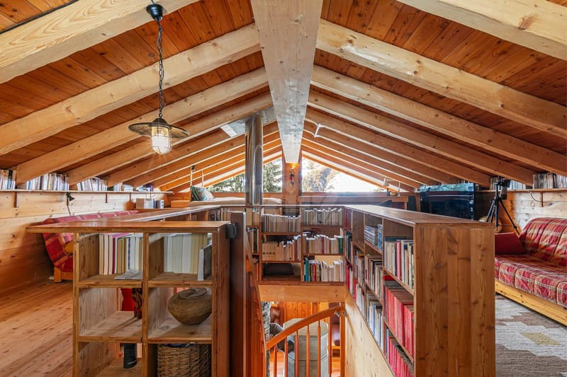 Magnifique chalet avec vue imprenable sur les Alpes (7)