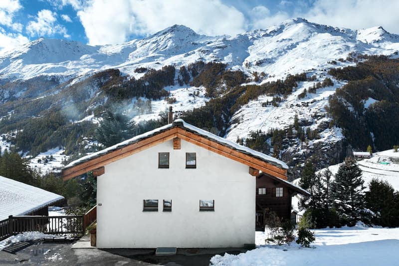 Magnifique chalet avec vue imprenable sur les Alpes (12)