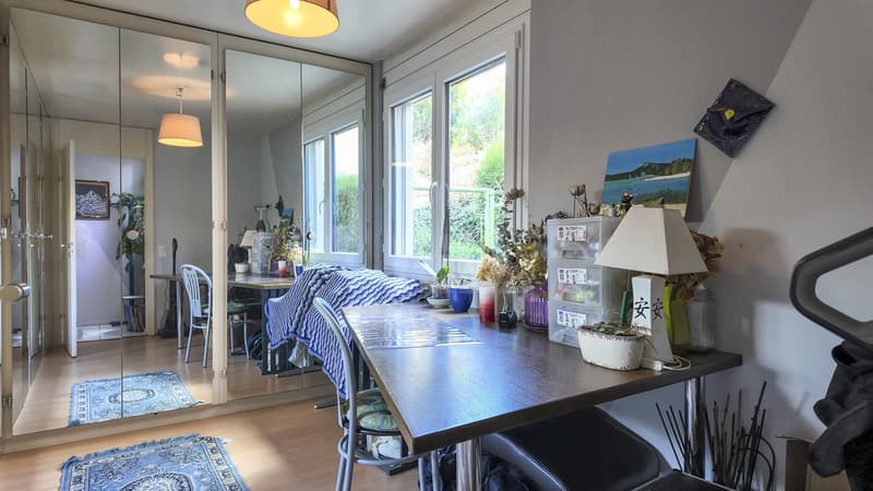 Charmant duplex avec jardin et vue sur lac et montagnes (7)