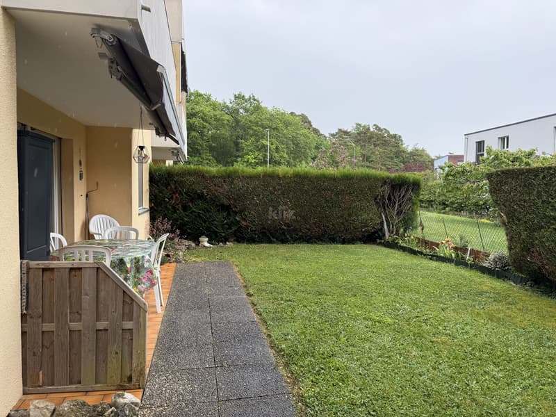 Bel appartement avec terrasse couverte et jardin (1)
