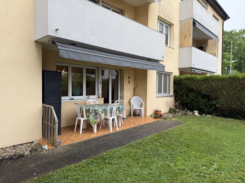 Bel appartement avec terrasse couverte et jardin (10)