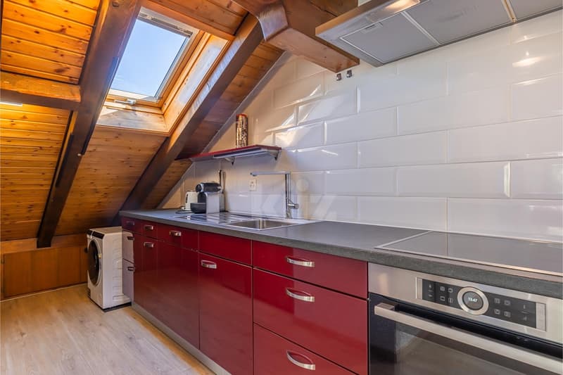 Charmant appartement avec vue montagne et grand balcon (5)