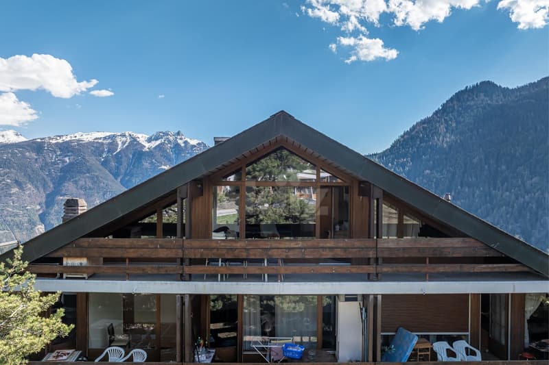 Charmant appartement avec vue montagne et grand balcon (12)