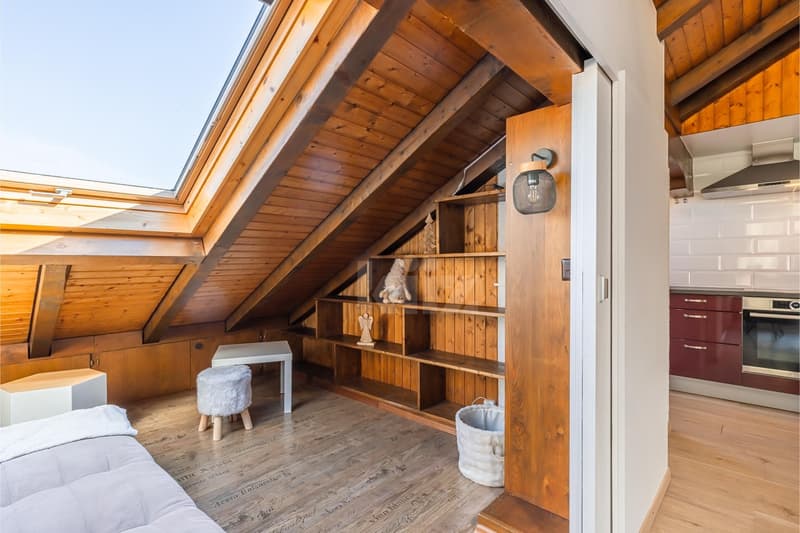 Charmant appartement avec vue montagne et grand balcon (6)