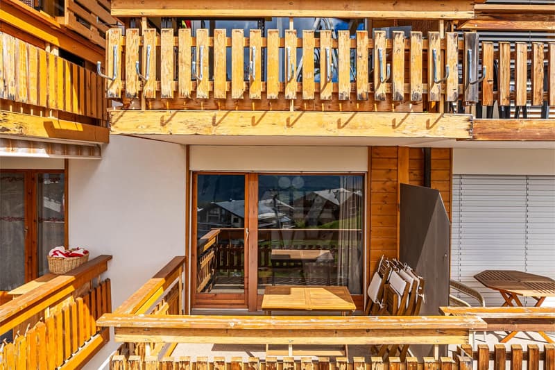 Ski In and Out : Appartement rénové avec balcons (9)