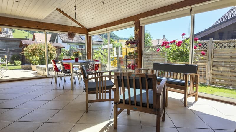 Charmante maison individuelle avec veranda quatre saison (2)