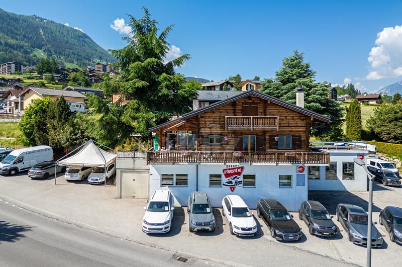 Chaleureux duplex avec terrasse et vue montagnes (12)