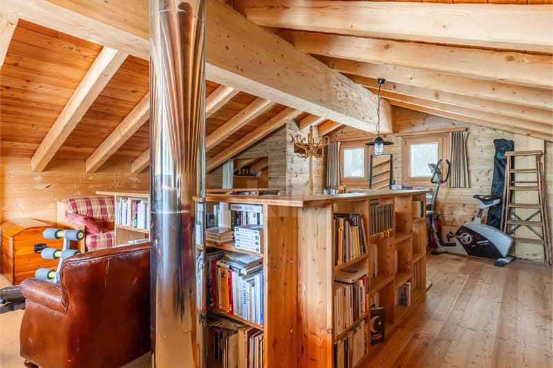 Magnifique chalet avec vue imprenable sur les Alpes (10)