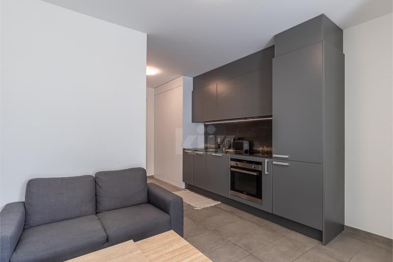 Beau studio récent avec vue sur les montagnes (6)