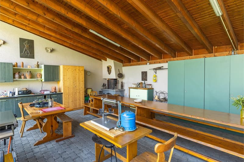 Splendide villa familiale avec piscine et cuisine extérieure (11)