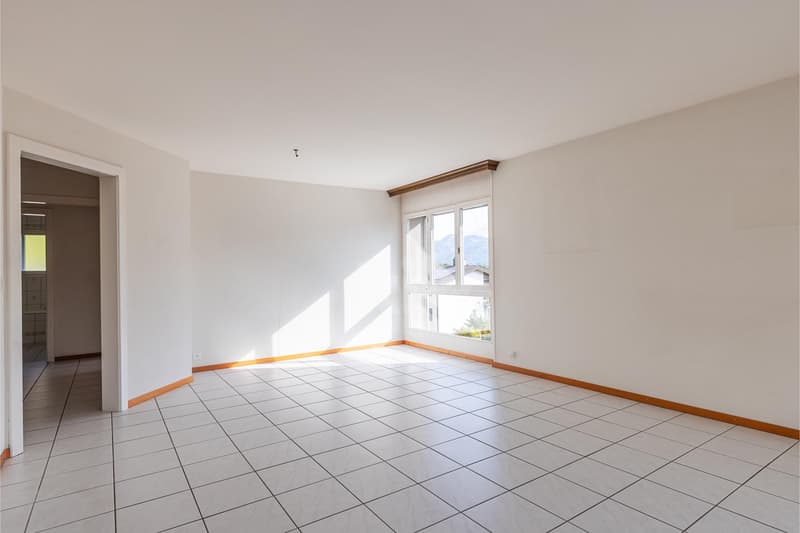 Charmant appartement avec balcon et vue montagnes (3)