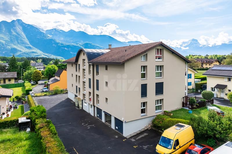 Charmant appartement avec balcon et vue montagnes (12)